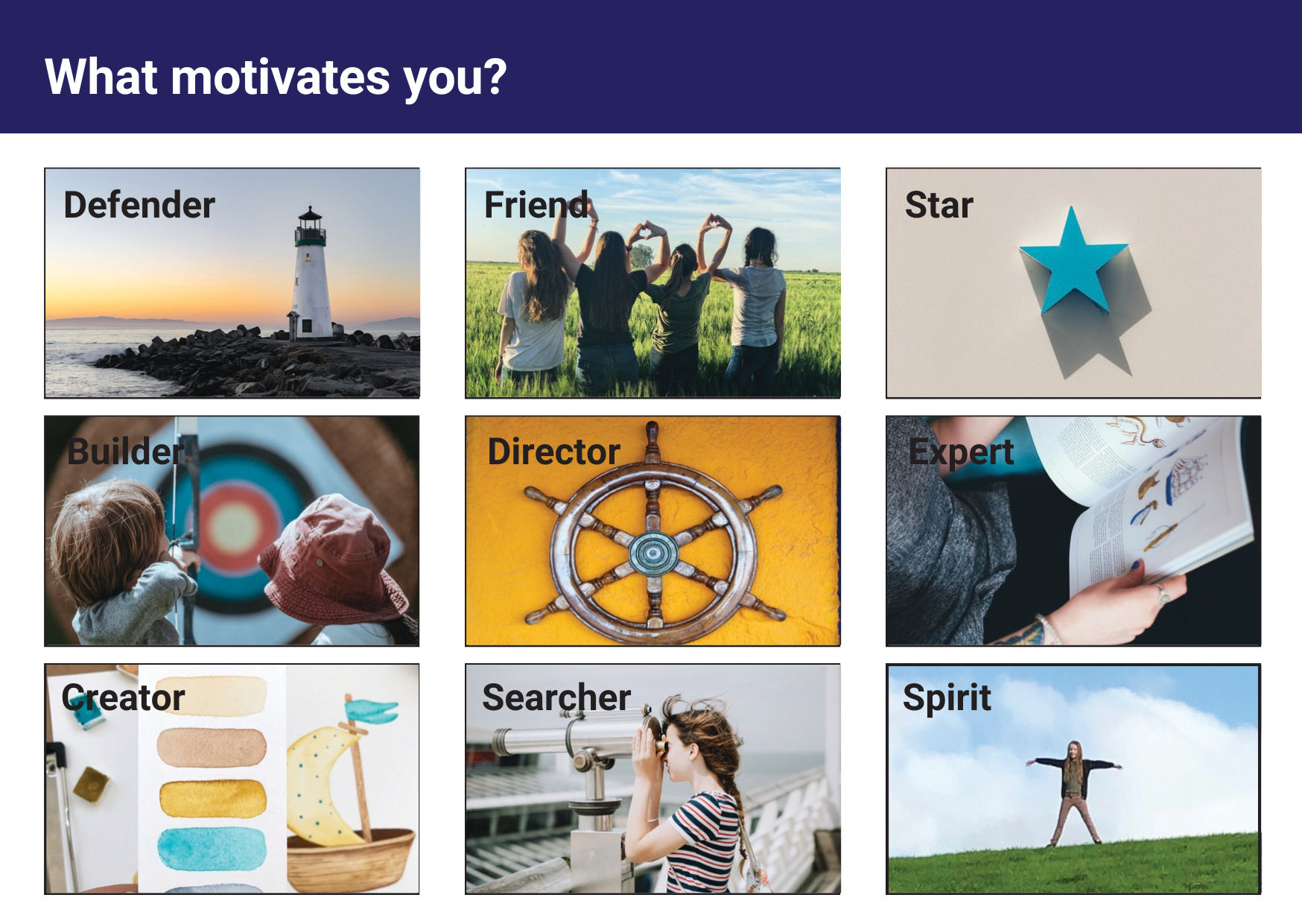The 9 motivational drivers