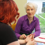 Sarah Stones, Motivation Specialist UK, working with a client during a motivation-focused session